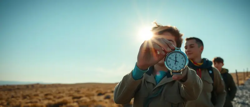 Brújula Solar - Método del Reloj