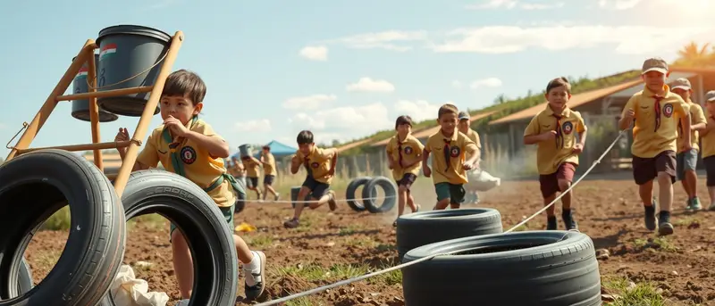 Carrera de Obstáculos del Agua