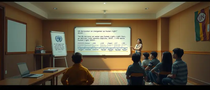 El Agua como un Derecho Humano