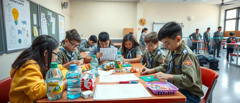 Plásticos de un Solo Uso en la Escuela