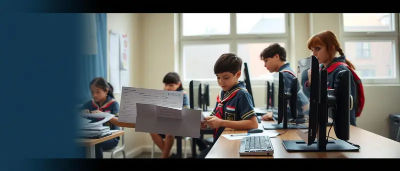 Reducción de Papel en la Escuela