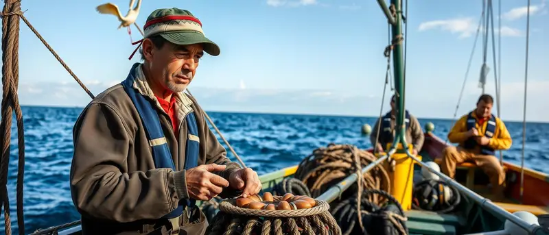 Un Día en la Vida de un Pescador