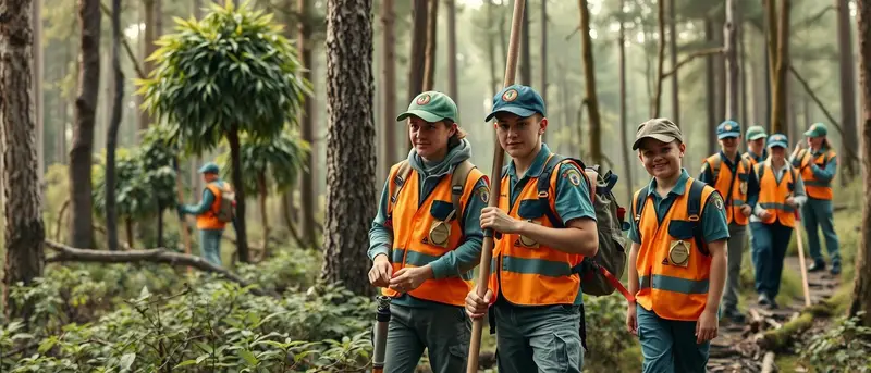 Voluntario por los Bosques
